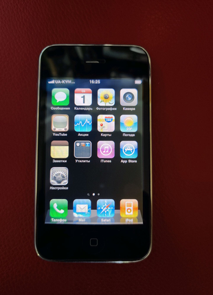 Apple iphone 3g - 8gb - black (unlocked) a1241 (gsm)