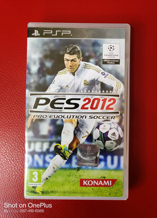 Гра диск pes 2012 pro evolution soccer sony psp umd