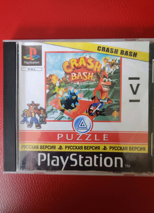Гра диск crash bash для sony playstation ps1 ps one