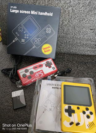 Приставка портативная игровая консоль sup plus 400 1 game box sega / dendy
