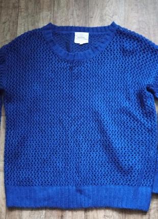 Кофта/синій светр