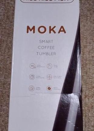 Розумна термокухоль xiaomi kisskissfish moka smart coffee із зава6 фото