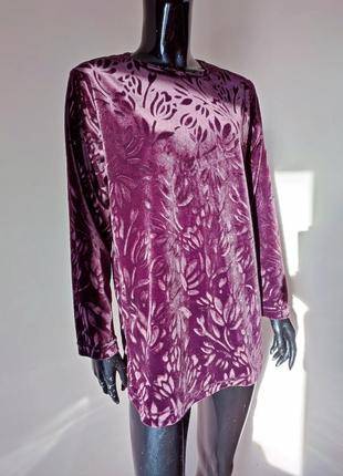 Оксамитова кофта блуза3 фото
