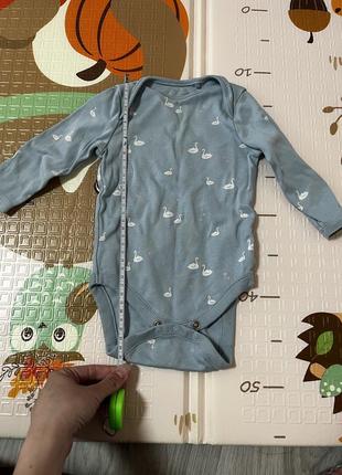 Боди с длинным рукавом