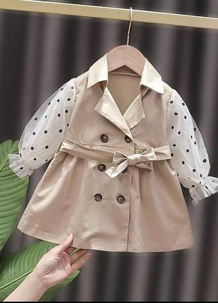 Тренч для дівчаток
