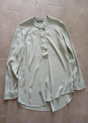 Мятная стильная рубашка блуза2 фото
