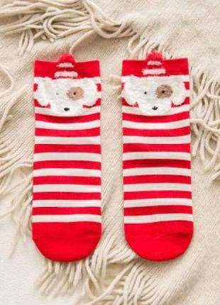 Новорічні шкарпетки зі звірятами на подарунок5 фото