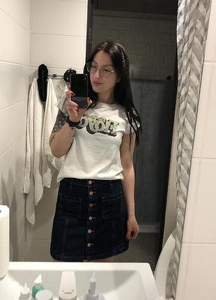 Юбка джинсовая