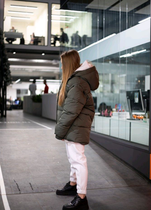 Жіноча зимова куртка трансформер3 фото