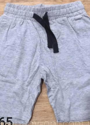 Трикотажні шорти для підлітків з  полегшеного трикотажу, 100% бавовна, спереду дві кишені. у поясі г