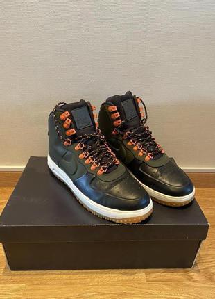 Nike lunar force 1 duckboot 18 "sequoia" green bq7930-004