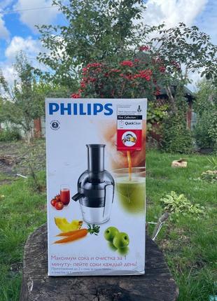 Соковижималка philips viva collection