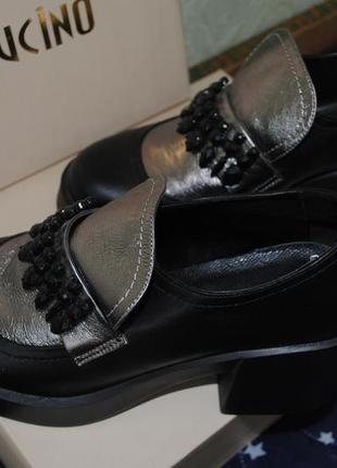 Туфлі чорні tucino1 фото
