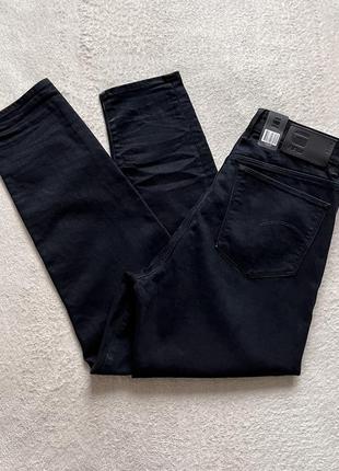 Мужские джинсы g-star raw темные6 фото