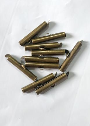 Слайдер. розмір 4×25 мм. колір — бронза. 1 шт