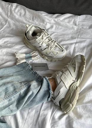 Balenciaga track white6 фото