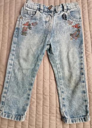 Джинси next 9-12 мес