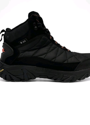 Зимові черевики merrell moc 2 чорні (хутро)❄️2 фото
