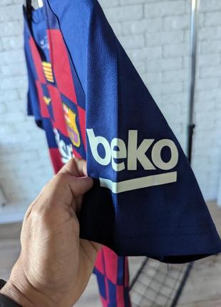 Nike barcelona messi футболка футболка детская4 фото