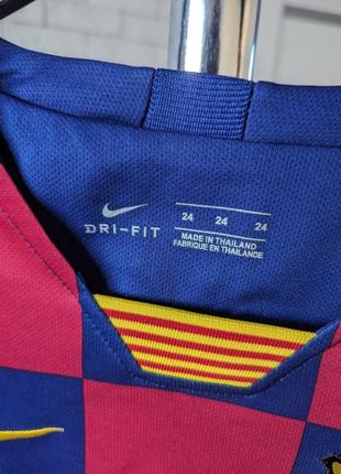 Nike barcelona messi футболка футболка детская2 фото