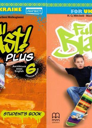 Full blast plus for ukraine 6 student book+workbook нуш пілотна версія