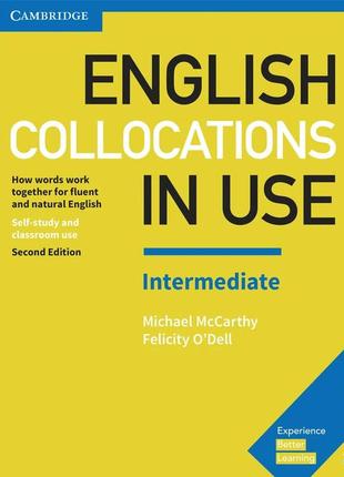 Книга english collocations in use second edition intermediate