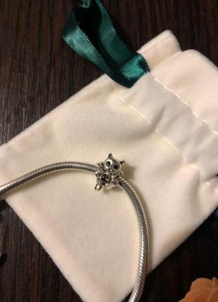 Шарм грайливий котик 925 проба🐈