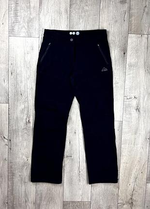 Mc kinley dry plus soft shell штаны брюки m размер женские черные оригинал