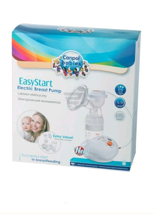 Canpol babies электрический молокоотсос easystart