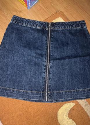 Юбка джинс