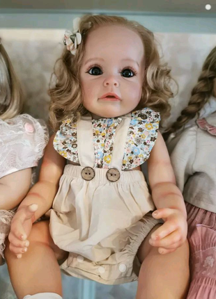 Реалістична лялька силікон вініл реборн (reborn) 55см1 фото