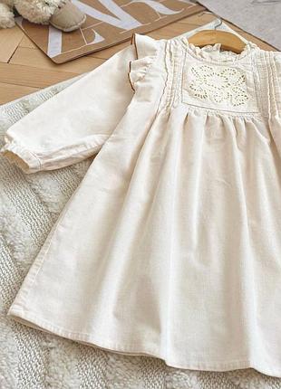 Сукня zara вельвет 2