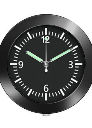 Годинник автомобільний кварцовий зі світловою індикацією у темряві.