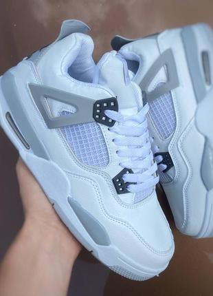 Nike air jordan  4 retro military grey&amp;black