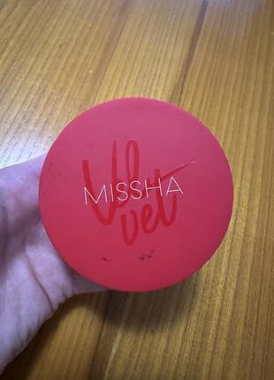 Missha velvet finish cushion spf50+/pa+++ 23 відтінок4 фото