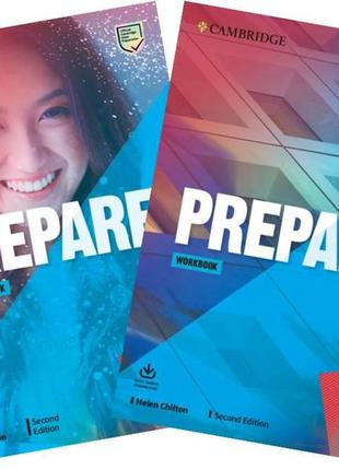 Prepare (second edition) b1. level 5. student's+workbook. учебник+рабочая тетрадь.