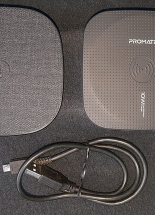Wireless charging promate makefuture беспроводная зарядка