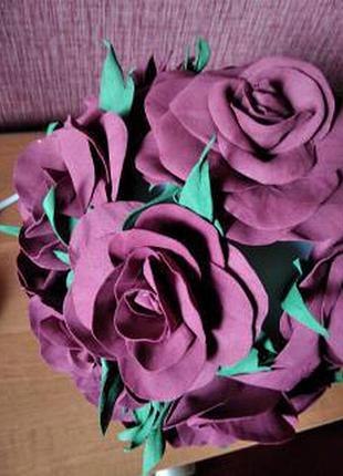 Нічник "бордові троянди"