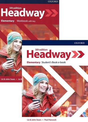 New headway 5th edition elementary student's book + workbook