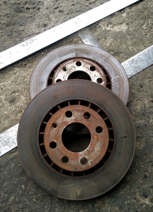 Диски тормозные 14" део ланос (пара)