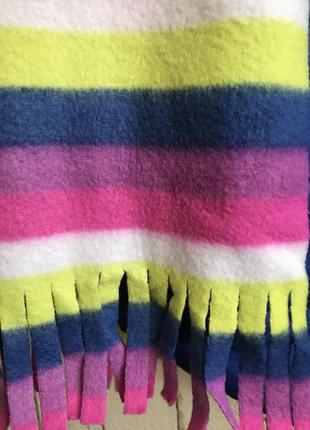 Тепла осіння курточка +шарф на дівчинку 3 роки8 фото