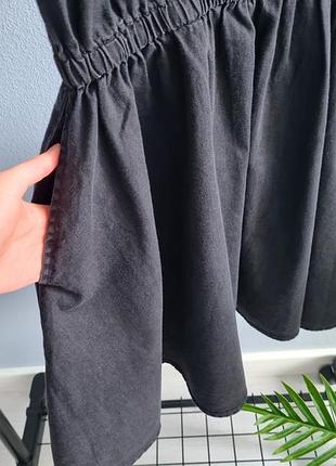 Короткое платье клеш 6