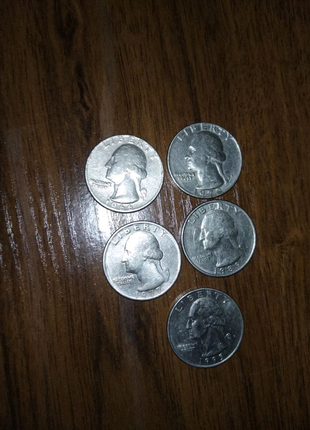 Quarter liberty dollar 1966,1972,1977,1989,1995.2000,2003,2004,052 фото