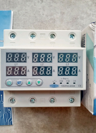Реле напруги tomzn 63a