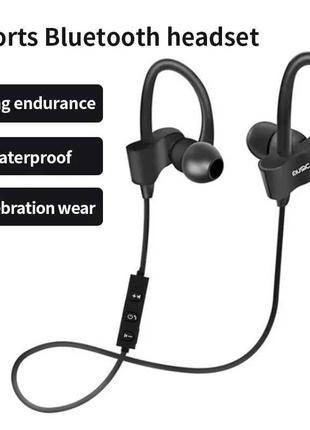 Беспроводная bluetooth гарнітура навушники  для бігу