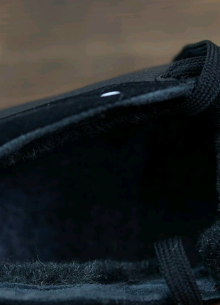 Чоловічі шкіряні зимові черевики jordan6 фото