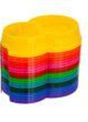 Миска двойная пластиковая для котов и кошек