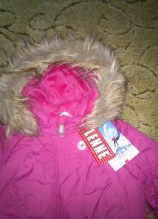 Зимова курточка lenne becca - 116 р. залишки5 фото