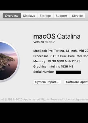 Macbook pro 13 mid 2014 (i7, 16, 512 ssd) магазин 500$6 фото