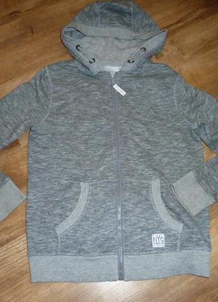 F&f толстовка , кофта на молнии на 10-11 лет